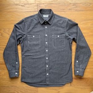 Taylor Stitch The California in Everyday Charcoal Chambray (size 40)
